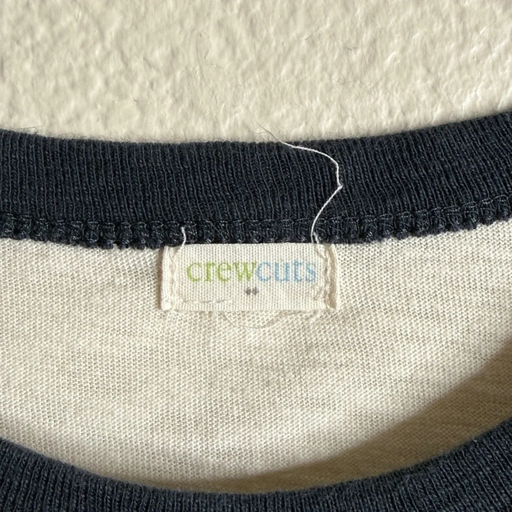 J. Crew crewcuts long sleeve striped crew neck EUC